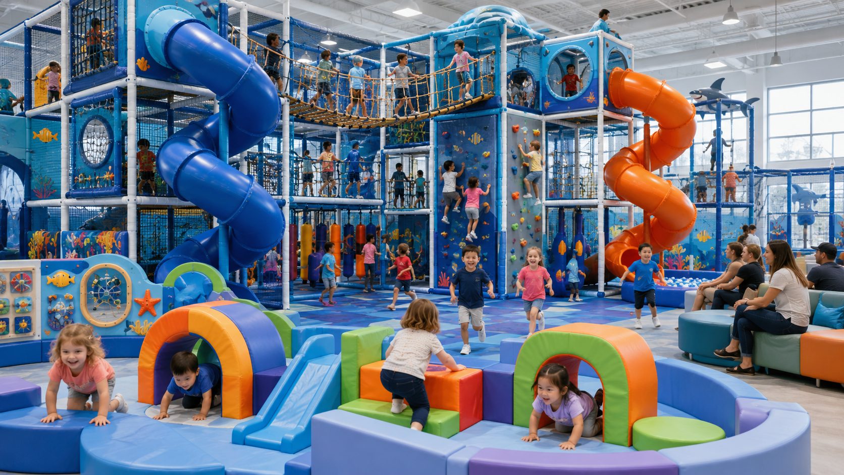How Soft Play Areas Help Toddlers Learn Through Movement
