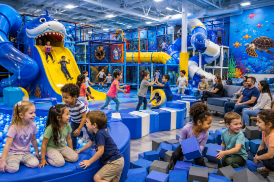 How Indoor Playgrounds Help Children Build Friendships Naturally