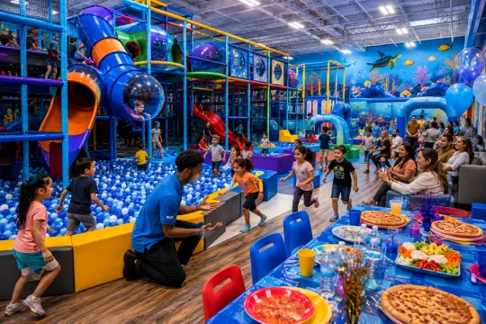 How Indoor Play Attractions Add Value to Every Birthday Party Package