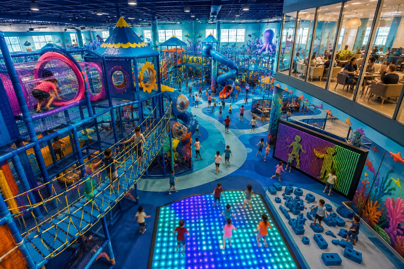 Why Kids Love Exploring Modern Indoor Playgrounds